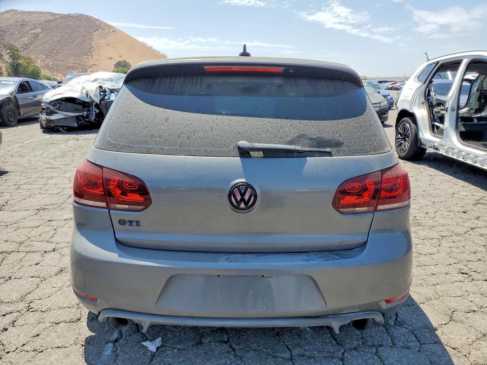 2012 Volkswagen Gti VIN WVWED7AJ7CW173669 COPART salvage auction — MECHANICAL, Ca - App For Dup Clean Or Ac, sold $900 on 2026-08-13 (photo 6)