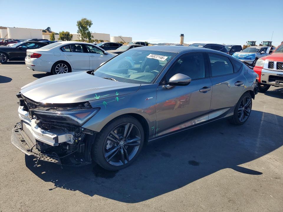 2025 Acura Integra VIN 19UDE4G73SA017810 — COPART salvage auction photo