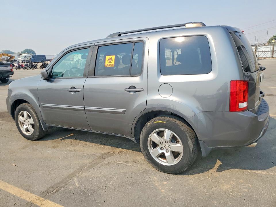 2011 Honda Pilot VIN 5FNYF4H58BB027282 COPART salvage auction — SIDE, Ut - Salvage Certificate, sold $2,300 on 2026-09-15 (photo 2)