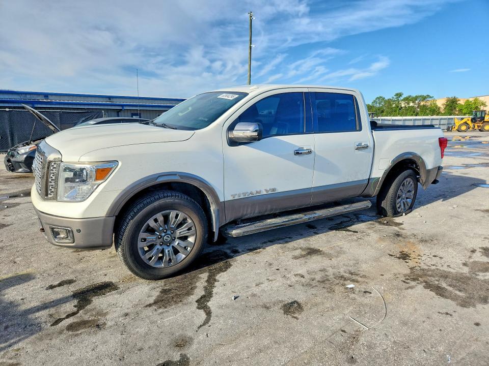 2018 Nissan TITAN VIN 1N6AA1E59JN517875 — COPART salvage auction photo