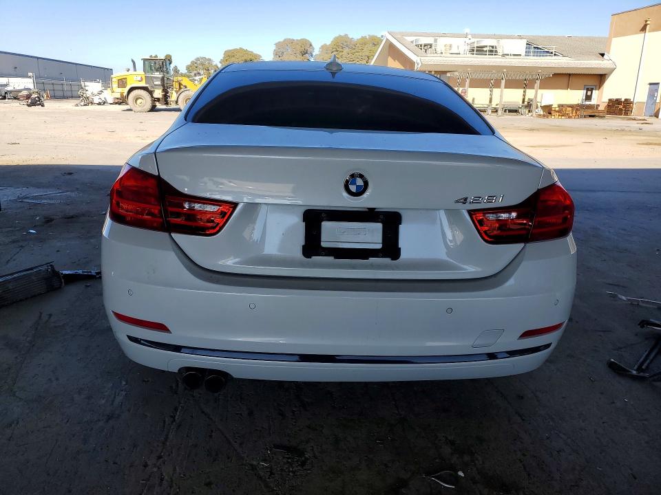 2016 BMW 4 series VIN WBA3N7C55GK227470 COPART salvage auction — FRONT END, Ca - Salvage Certificate, sold $725 on 2026-08-20 (photo 6)