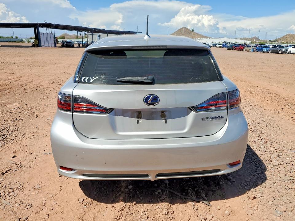 2012 Lexus Ct VIN JTHKD5BH3C2109685 COPART salvage auction — MECHANICAL, Az - Certificate Of Title, sold $2,350 on 2026-09-08 (photo 6)