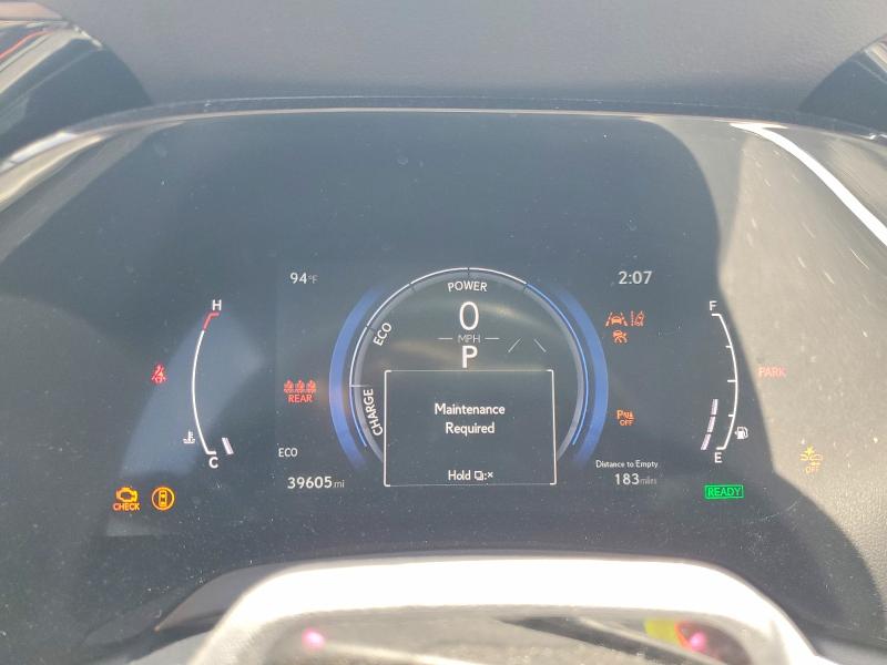 2023 Lexus Rx VIN 2T2BBMCA9PC006390 COPART salvage auction — FRONT END, Ca - Salvage Certificate, sold $21,900 on 2026-09-01 (photo 9)