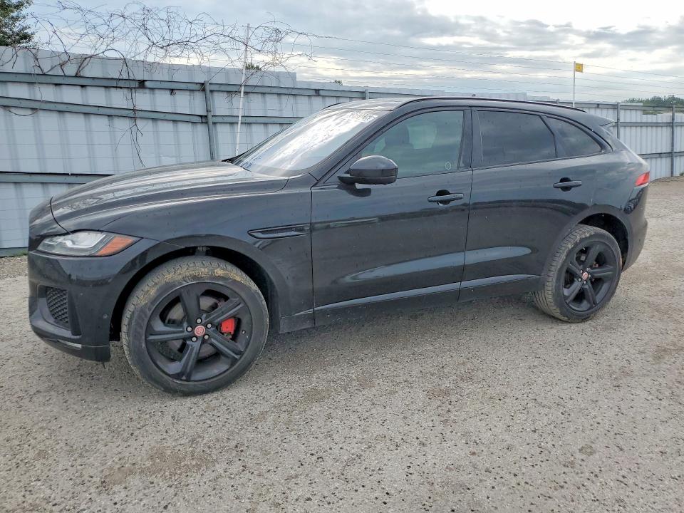 2018 Jaguar F-pace VIN SADCM2FV5JA293930 — COPART salvage auction photo
