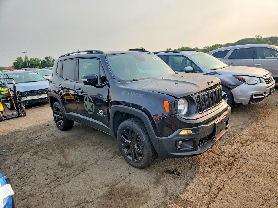 2017 Jeep Renegade VIN ZACCJBBB9HPG09453 COPART salvage auction — FRONT END, Ct - Cert Of Title-Salvage, sold $600 on 2026-08-21 (photo 4)