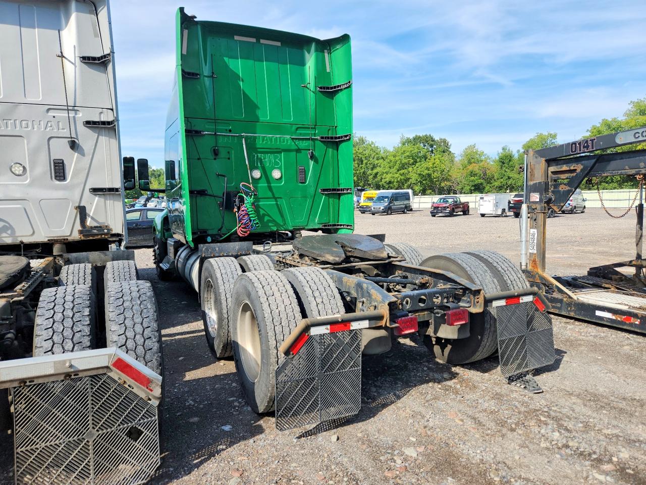 2020 International LT VIN 3HSDZTZR1LN343526 COPART salvage auction — Side, NY - CERTIFICATE OF TITLE, sold $15,000 on 2026-09-25 (photo 2)