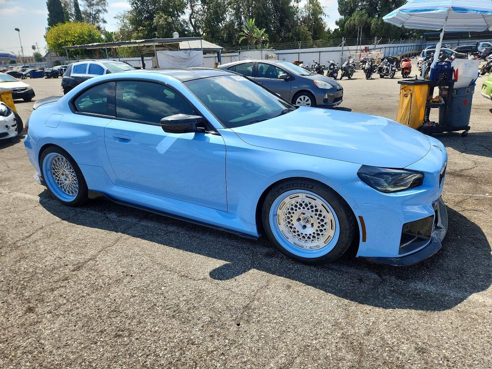2025 BMW M2 VIN 3MF23DM01S8F08582 COPART salvage auction — UNDERCARRIAGE, CA - SALVAGE CERTIFICATE (P), sold $46,250 on 2026-09-03 (photo 4)
