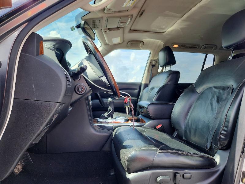 2019 Infiniti Qx80 VIN JN8AZ2NF4K9681981 COPART salvage auction — FRONT END, FL - CERT OF TITLE SLVG REBUILDABLE, sold $6,300 on 2026-09-03 (photo 7)