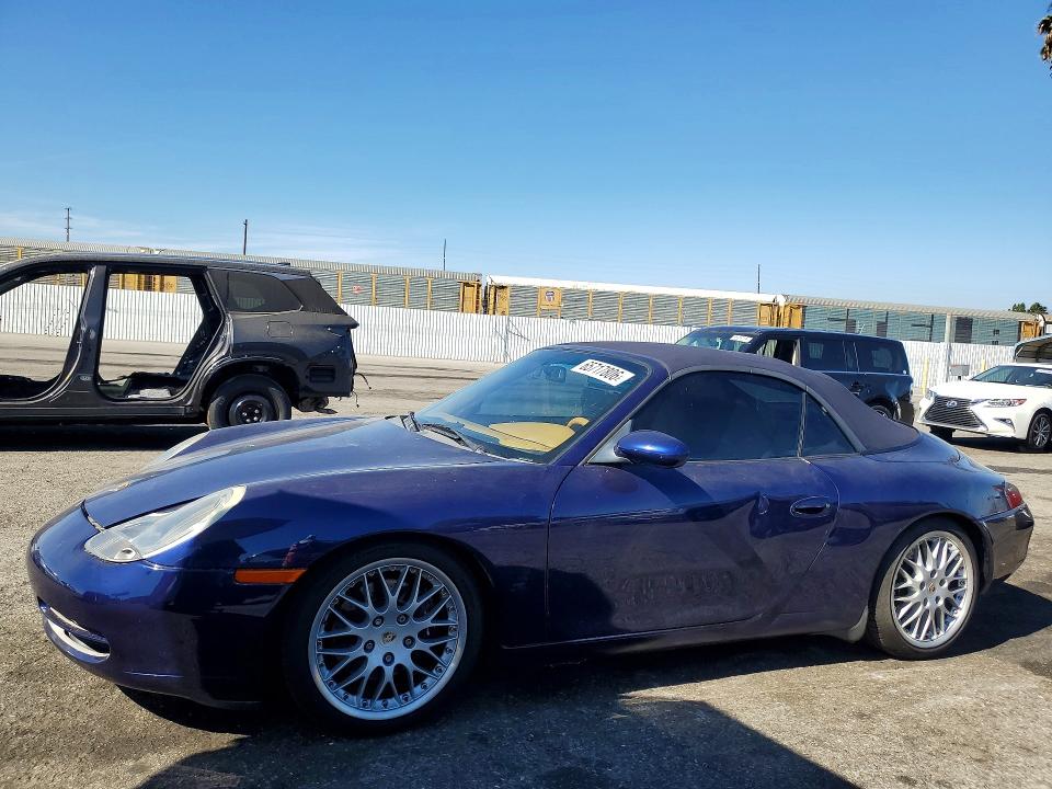 1999 Porsche 911 VIN WP0CA2990XS655913 — COPART salvage auction photo