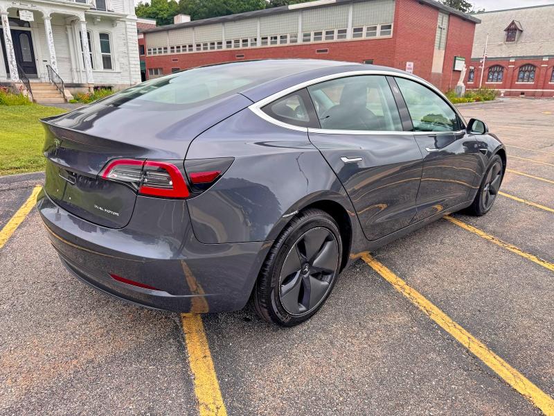 2018 Tesla Model 3 VIN 5YJ3E1EB6JF054422 COPART salvage auction — NORMAL WEAR, MA - CERTIFICATE OF TITLE (P), sold $10,500 on 2026-08-27 (photo 4)
