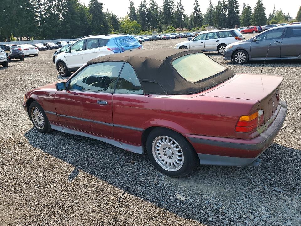 1994 BMW 3 series VIN WBABJ6323RJD32950 COPART salvage auction — MECHANICAL, WA - CERT OF OWNERSHIP-REBUILT, sold $600 on 2026-08-07 (photo 2)