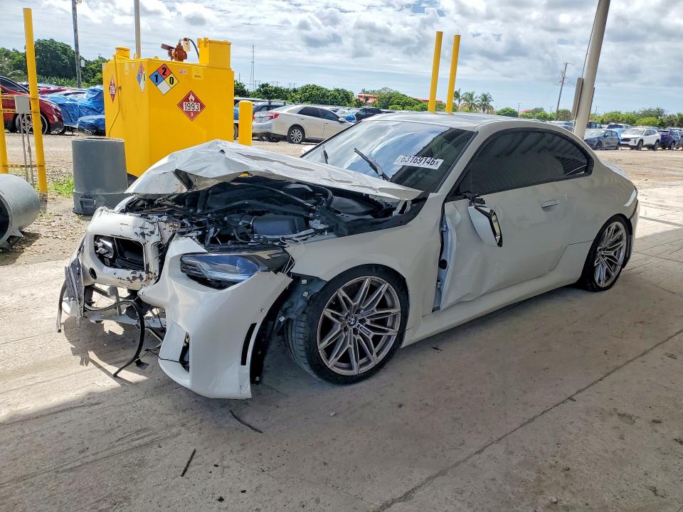 2025 BMW M2 VIN 3MF23DM09S8F53494 — COPART salvage auction photo