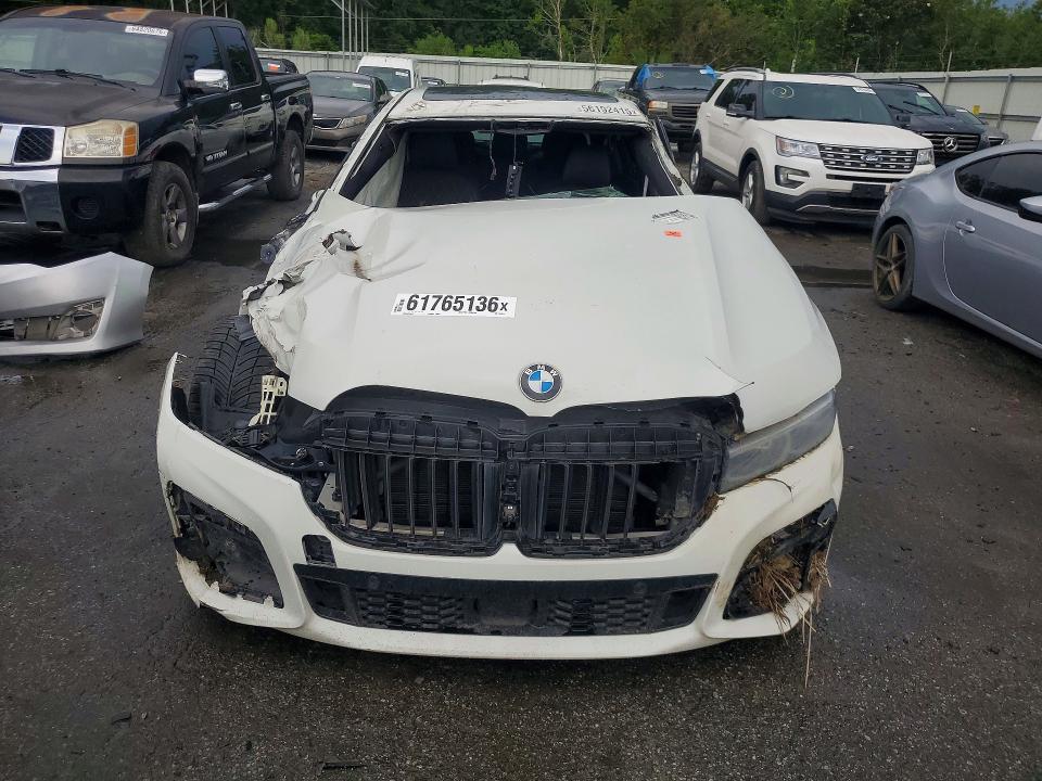 2022 BMW 7 series VIN WBA7U2C04NCH44975 COPART salvage auction — ALL OVER, GA - BILL OF SALE, sold $5,700 on 2026-08-20 (photo 5)