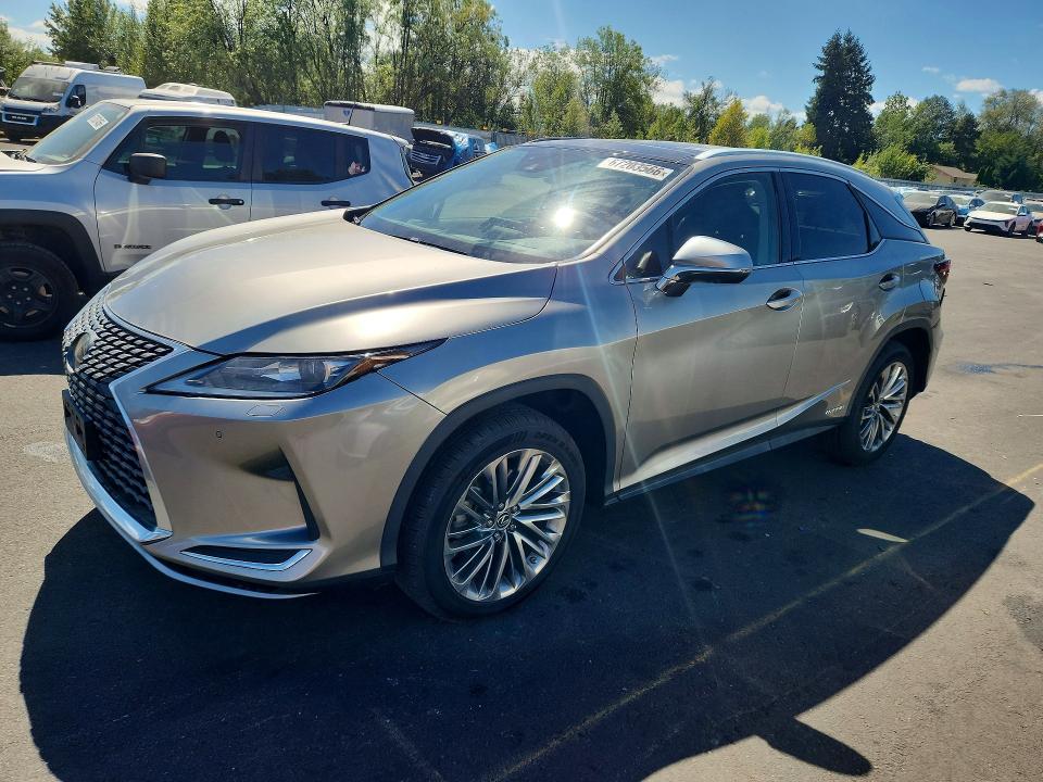 2020 Lexus Rx VIN 2T2JGMDA3LC044607 — COPART salvage auction photo