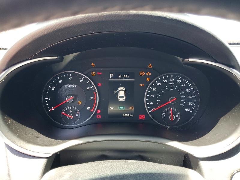 2022 Kia Stinger VIN KNAE35LD3N6106176 COPART salvage auction — FRONT END, NV - SALVAGE TITLE, sold $775 on 2026-09-10 (photo 9)