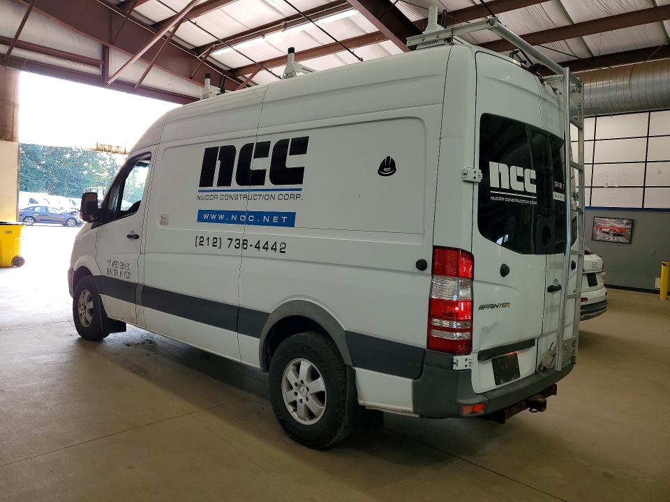 2017 Mercedes-benz Sprinter VIN WDAPE7CD5HP385696 COPART salvage auction — REAR END, NY - CERTIFICATE OF TITLE (P), sold $10,900 on 2026-08-24 (photo 2)