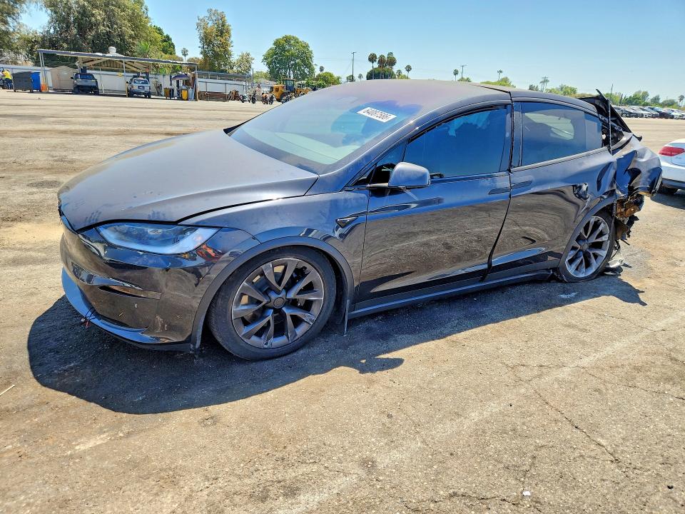 2025 Tesla Model x VIN 7SAXCBE54SF466172 — COPART salvage auction photo
