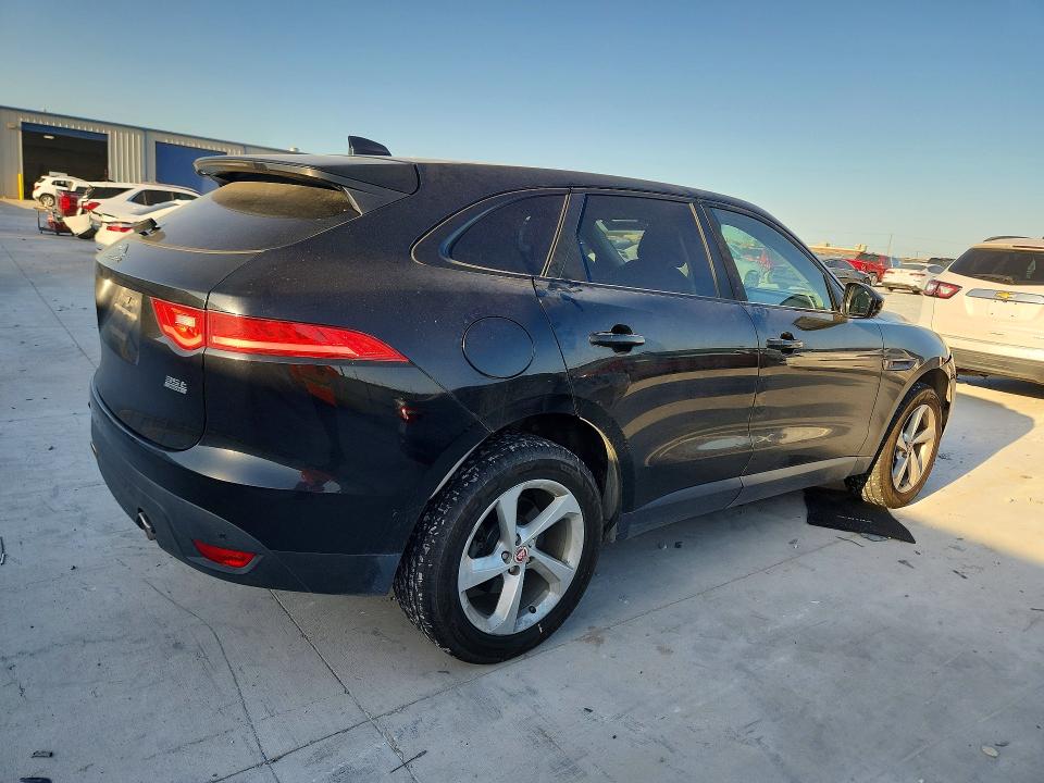 2017 Jaguar F-pace VIN SADCJ2BV3HA063540 COPART salvage auction — FRONT END, Tx - Salvage Vehicle Title, sold $3,250 on 2026-09-04 (photo 3)