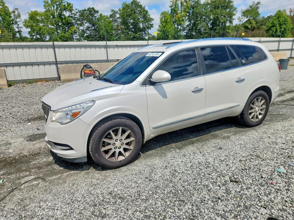 2017 Buick Enclave VIN 5GAKRBKD5HJ206867 COPART salvage auction — FRONT END, Sc - Cert Of Title-Salvage, sold $725 on 2026-09-09 (photo 1)