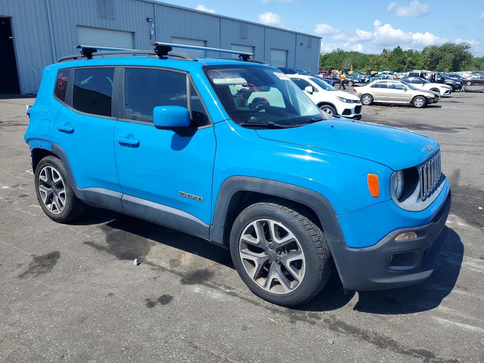 2015 Jeep Renegade VIN ZACCJABT7FPC22089 COPART salvage auction — REAR END, Fl - Cert Of Title Slvg Rebuildable, sold $2,300 on 2026-08-19 (photo 4)
