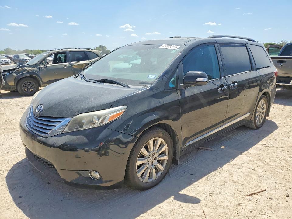2017 Toyota Sienna VIN 5TDYZ3DC0HS779455 — COPART salvage auction photo