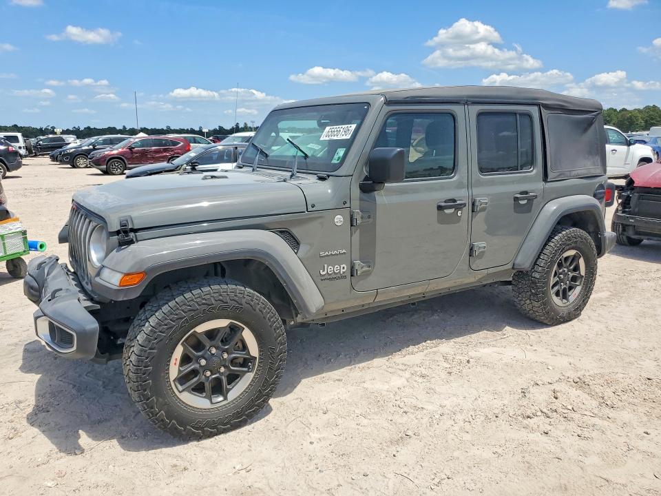 2022 Jeep Wrangler / VIN 1C4HJXEN3NW241469 — COPART salvage auction photo