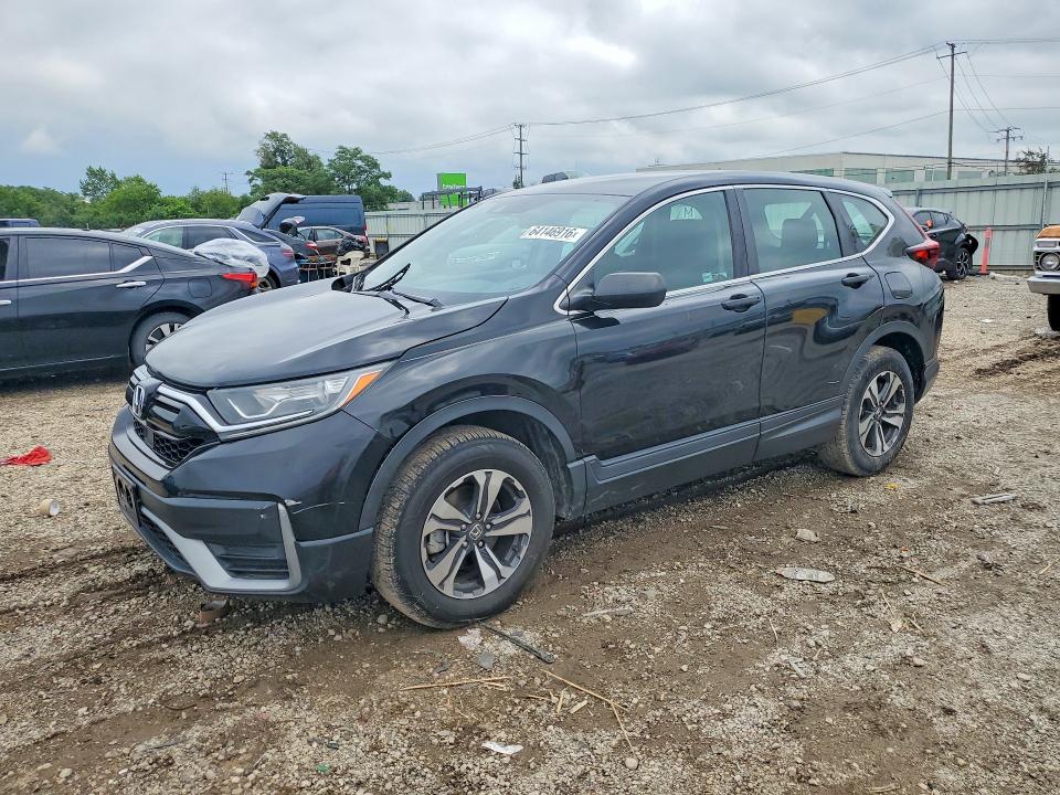 2020 Honda Cr-v VIN 7FARW2H28LE007179 COPART salvage auction — SIDE, Il - Certificate Of Title (P), sold $7,400 on 2026-08-19 (photo 1)