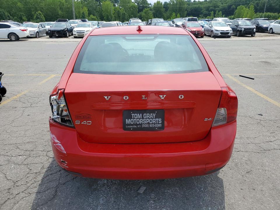 2009 Volvo S40 VIN YV1MS382292461022 COPART salvage auction — REAR END, Ky - Bill Of Sale/Part Only/No Titl, sold $275 on 2026-08-20 (photo 6)