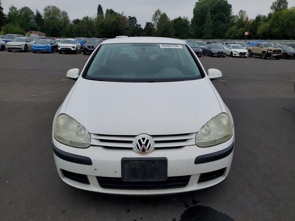 2008 Volkswagen Golf VIN WVWAB71K28W244636 COPART salvage auction — UNDERCARRIAGE, OR - CERTIFICATE OF TITLE, sold $700 on 2026-08-19 (photo 5)
