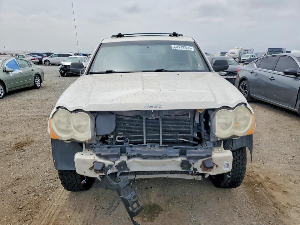 2008 Jeep Grand cherokee VIN 1J8GR48K18C160859 COPART salvage auction — FRONT END, CA - SALVAGE CERTIFICATE, sold $425 on 2026-08-21 (photo 5)
