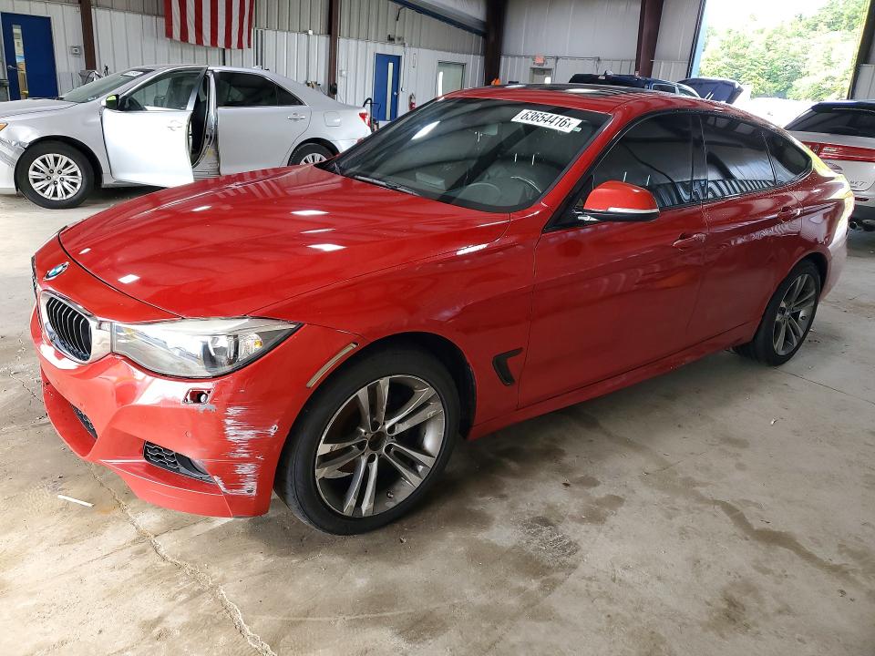 2014 BMW 3er VIN WBA3X5C51ED557803 COPART salvage auction — FRONT END, Oh - Certificate Of Title, sold $550 on 2026-08-22 (photo 1)