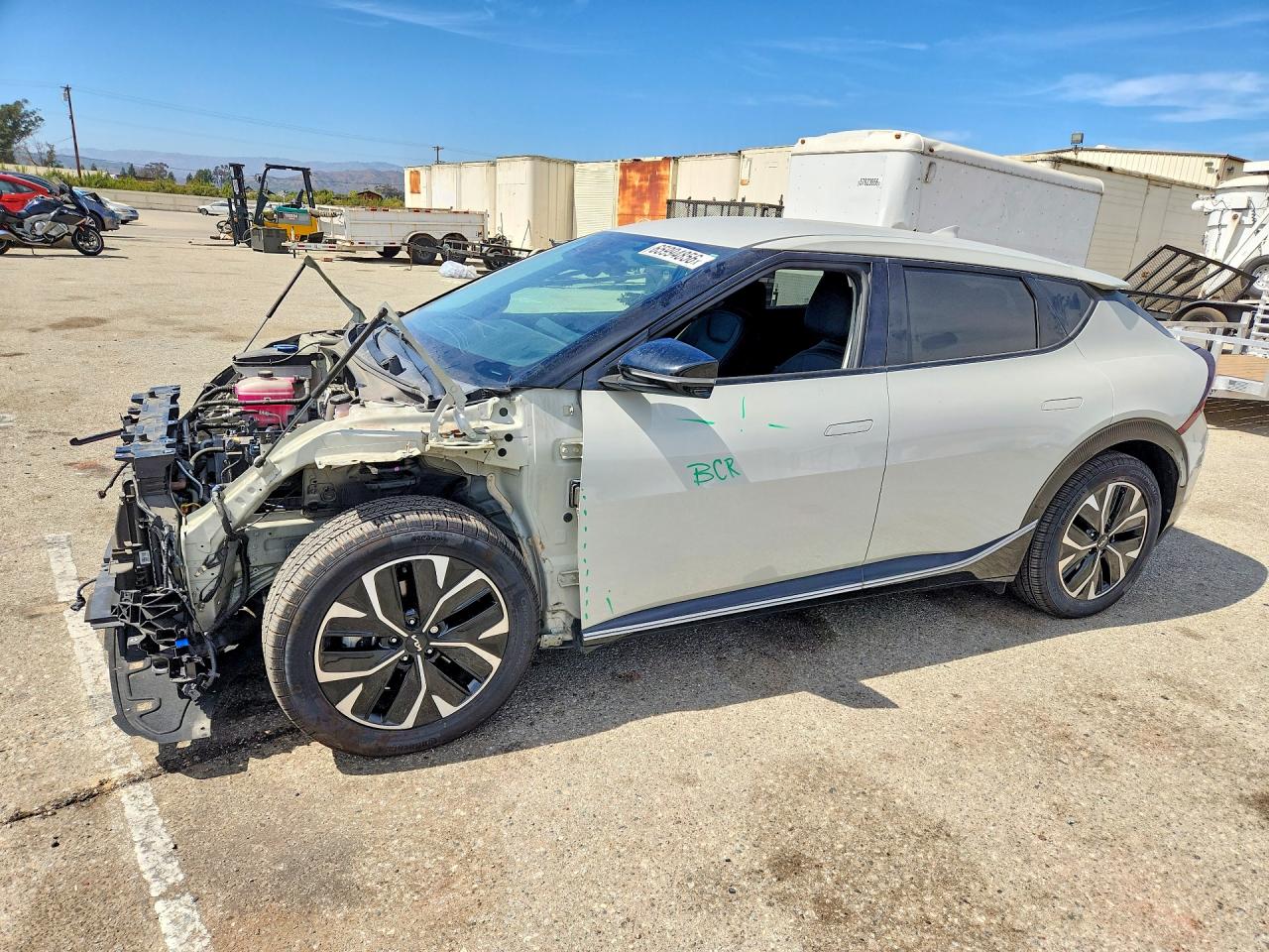 2022 Kia EV6 VIN KNDC34LA7N5069116 — COPART salvage auction photo