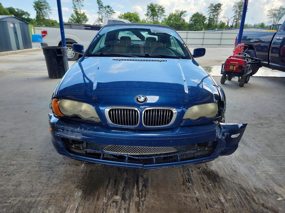 2002 BMW 3 series VIN WBABS53492JU90558 COPART salvage auction — ROLLOVER, GA - CERT OF TITLE-SALVAGE (P), sold $425 on 2026-08-20 (photo 5)