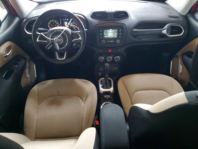 2016 Jeep Renegade VIN ZACCJBBT7GPD56446 COPART salvage auction — FRONT END, Pa - Certificate Of Salvage, sold $2,200 on 2026-08-19 (photo 8)