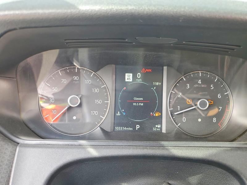 2019 Land rover Range rover velar VIN SALYB2EX1KA209185 COPART salvage auction — REAR END, Salvage Title, sold $8,200 on 2026-09-08 (photo 9)