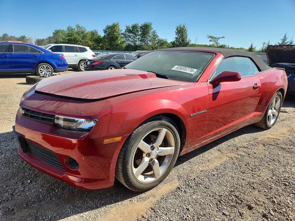2015 Chevrolet Camaro VIN 2G1FD3D34F9181955 — COPART salvage auction photo