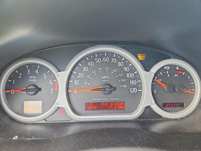 2001 Pontiac Aztek VIN 3G7DB03E01S538645 COPART salvage auction — ROOF, NY - MV-907A SALVAGE CERTIFICATE, sold $400 on 2026-09-01 (photo 9)