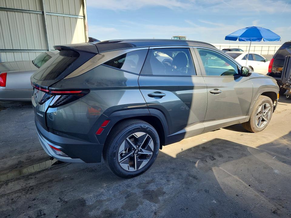 2025 Hyundai Tucson VIN KM8JCDD10SU302739 COPART salvage auction — FRONT END, Ca - Salvage Certificate, sold $9,800 on 2026-09-14 (photo 3)