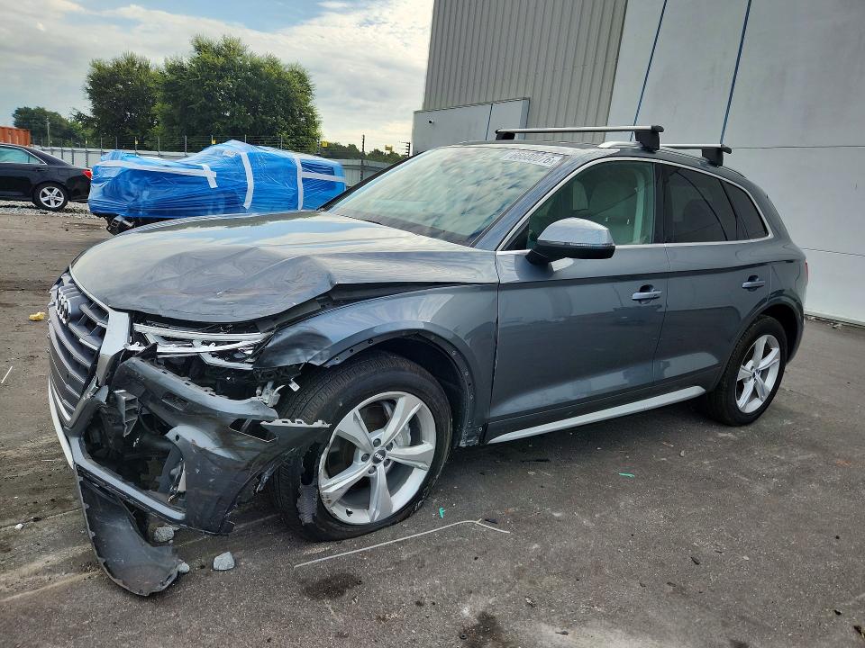 2020 Audi Q5 VIN WA1BNAFY2L2009122 — COPART salvage auction photo