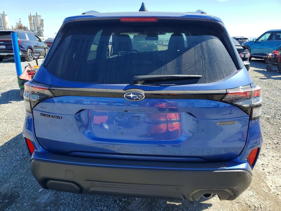2025 Subaru Forester VIN JF2SLSTD7SH448509 COPART salvage auction — FRONT END, CA - SALVAGE CERTIFICATE, sold $12,200 on 2026-08-25 (photo 6)