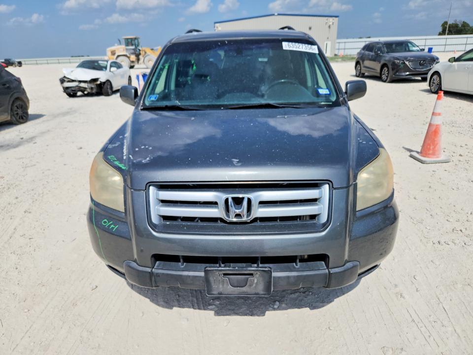 2008 Honda Pilot VIN 5FNYF28598B030088 COPART salvage auction — FRONT END, Tx - Salvage Vehicle Title, sold $675 on 2026-08-27 (photo 5)