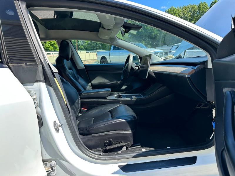 2021 Tesla Model 3 VIN 5YJ3E1EA9MF857852 COPART salvage auction — REAR END, Va - Certificate Of Title, sold $7,800 on 2026-09-23 (photo 5)