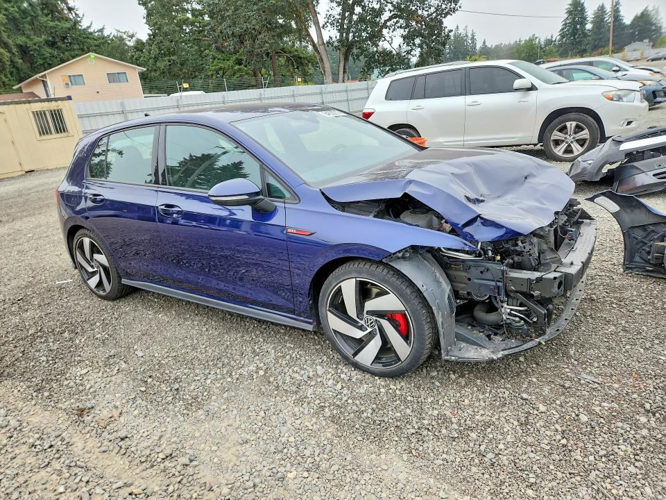 2022 Volkswagen Gti VIN WVWG87CD7NW151663 COPART salvage auction — FRONT END, Wa - Bill Of Sale, sold $4,300 on 2026-08-14 (photo 4)