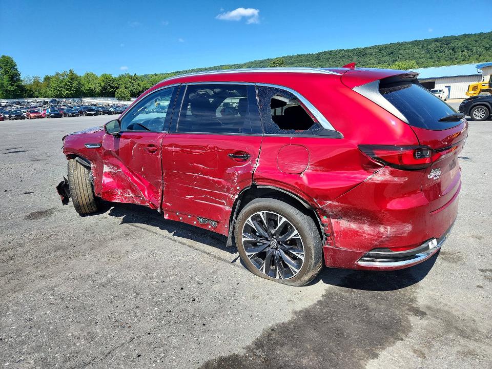 2025 Mazda Cx-90 VIN JM3KKDHC4S1216964 COPART salvage auction — FRONT END, Pa - Certificate Of Salvage, sold $8,300 on 2026-08-25 (photo 2)