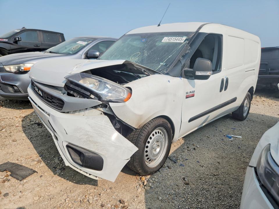 2022 Ram Promaster city VIN ZFBHRFAB2N6W52654 COPART salvage auction — FRONT END, TX - SALVAGE VEHICLE TITLE, sold $725 on 2026-08-05 (photo 1)
