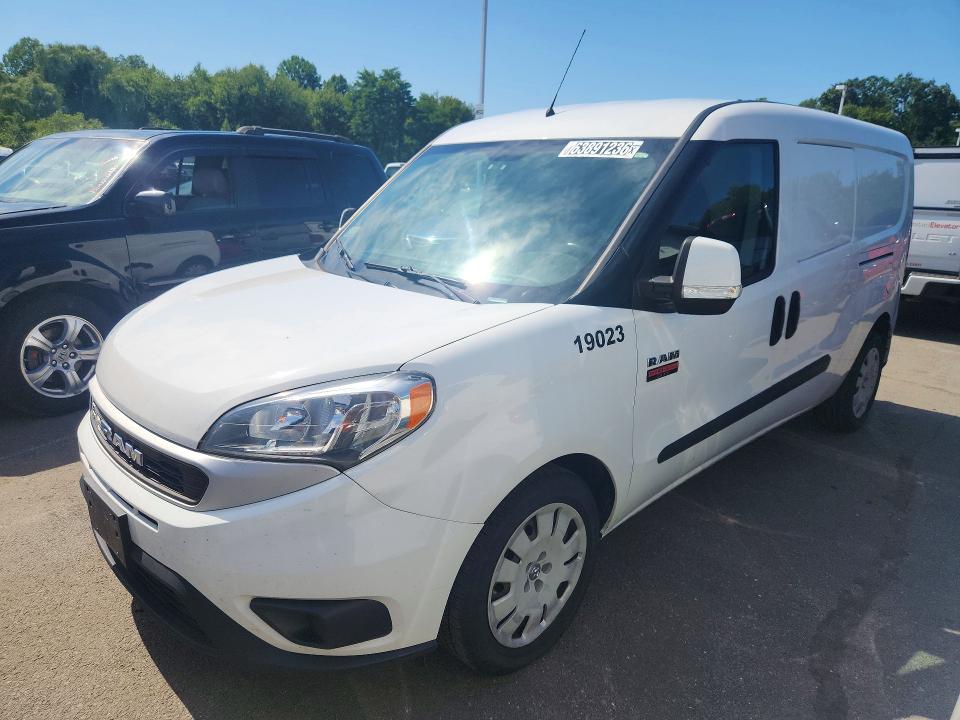 2019 Ram Promaster city VIN ZFBHRFBBXK6N19568 COPART salvage auction — MINOR DENT/SCRATCHES, MA - CERTIFICATE OF TITLE, sold $1,050 on 2026-08-13 (photo 1)