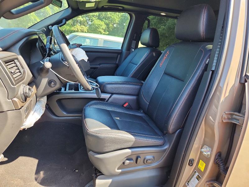 2024 Nissan TITAN VIN 1N6AA1ED8RN117387 COPART salvage auction — FRONT END, Ga - Cert Of Title-Salvage, sold $15,100 on 2026-09-01 (photo 7)