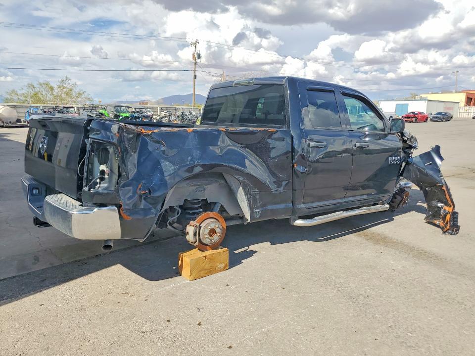 2018 Ram 1500 VIN 1C6RR6FGXJS195428 COPART salvage auction — FRONT END, TX - CERTIFICATE OF TITLE (P), sold $825 on 2026-08-14 (photo 3)