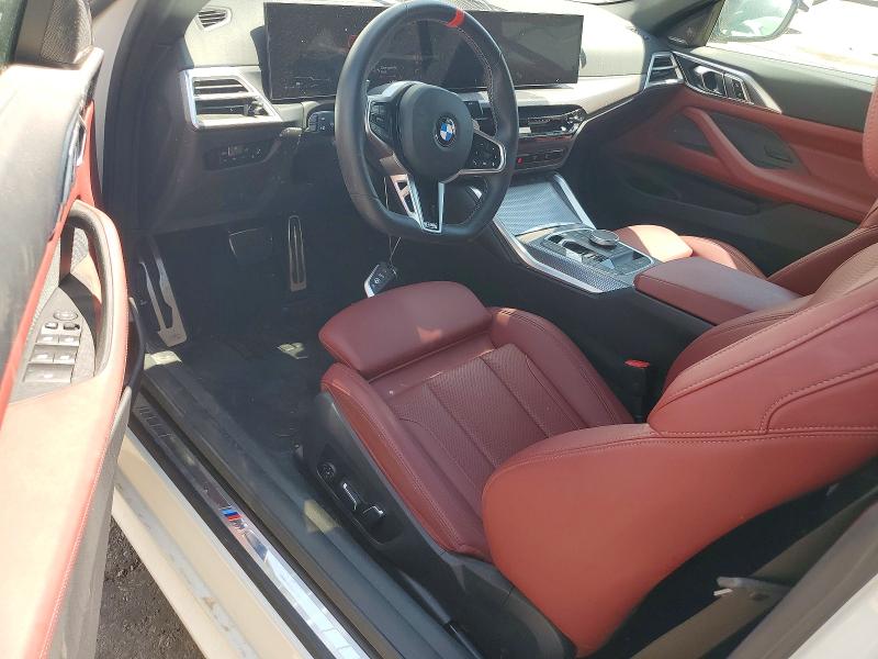 2025 BMW M4 VIN WBA73DB08SCU22591 COPART salvage auction — WATER/FLOOD, Tx - Salvage Title-Flood Damage, sold $23,600 on 2026-08-21 (photo 8)