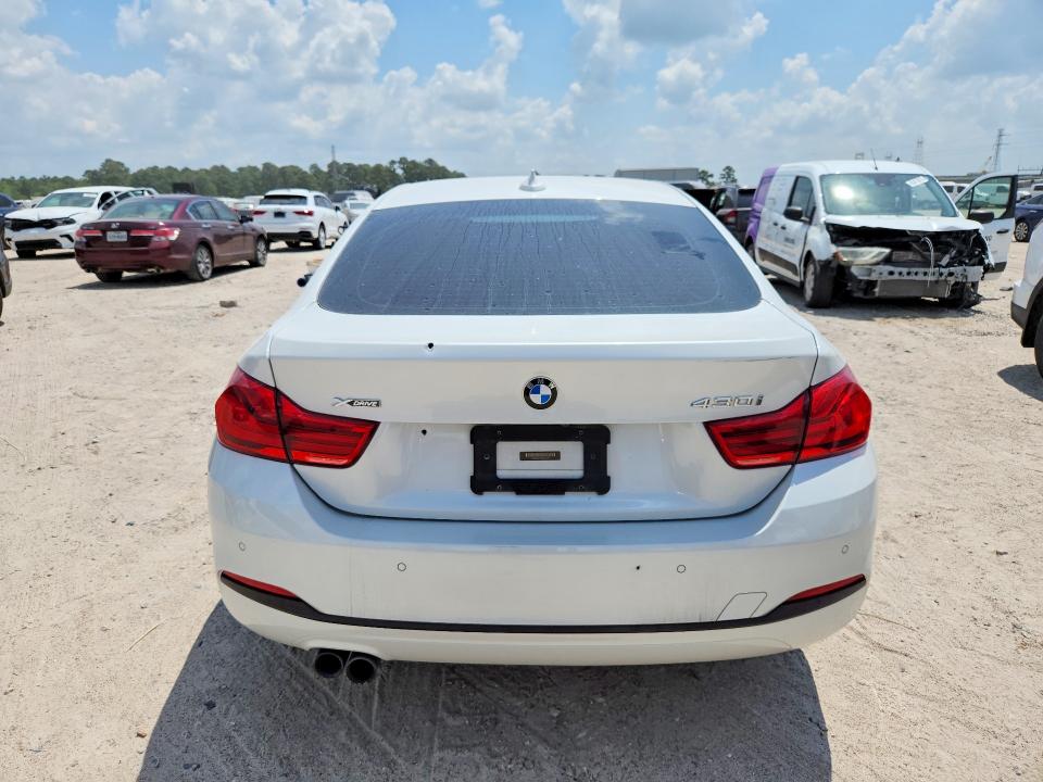 2018 BMW 4er VIN WBA4J3C51JBG91195 COPART salvage auction — VANDALISM, Tx - Certificate Of Title (P), sold $8,300 on 2026-08-14 (photo 6)